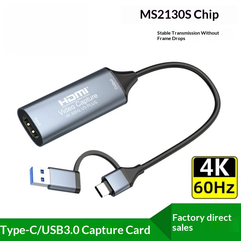 Hdmi Cable - USB3.0 비디오 캡처 카드 4K 60Hz