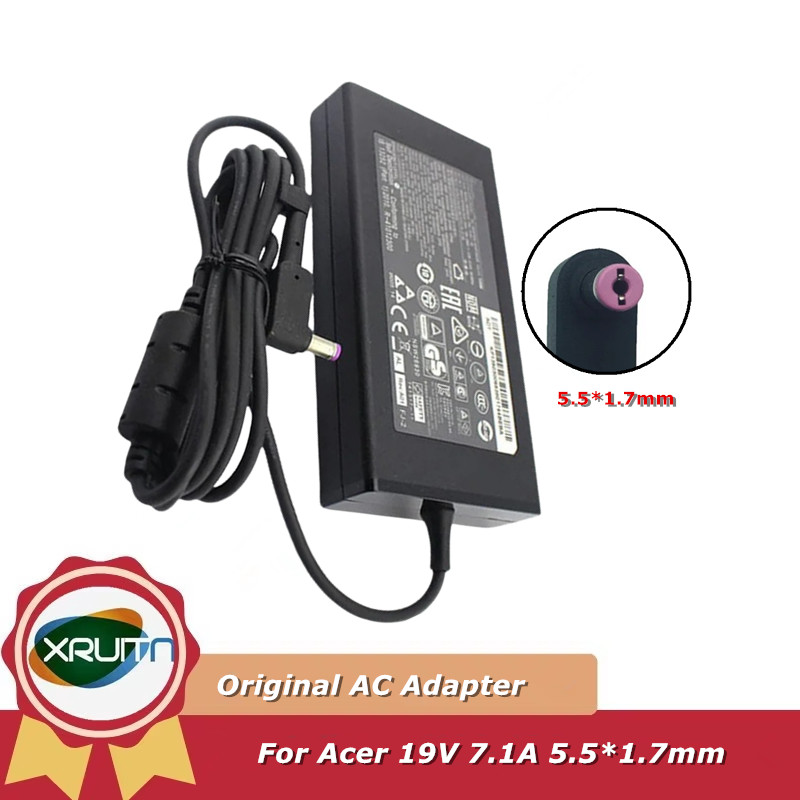 Laptop Charger - 19V 7.1A 135W 5.5*1.7mm 노트북 AC