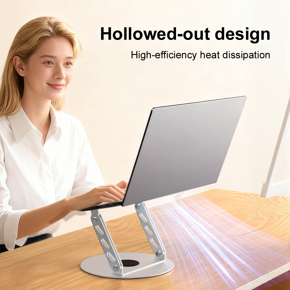 360 °   회전 가능한 알루미늄 합금 노트북 스탠드 - Laptop Cooling Pad 리뷰 및 가격