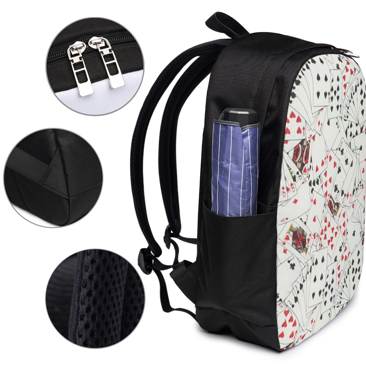 플레잉 카드 포커 프린트 배낭 여행 노트북 가방 컴퓨터 - Laptop Bag 리뷰 및 가격
