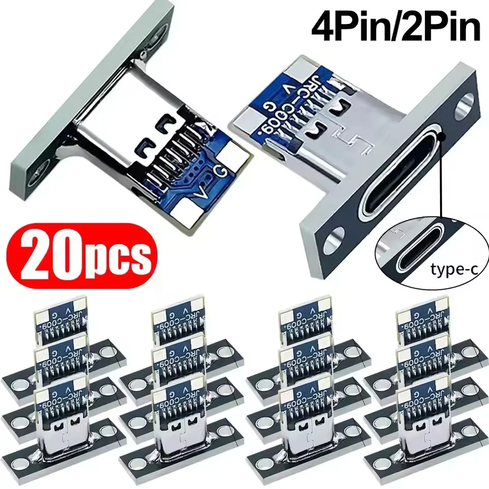 나사 고정판이 있는 USB 3.1 Type C 소켓,  - Usb C Hub 리뷰 및 가격