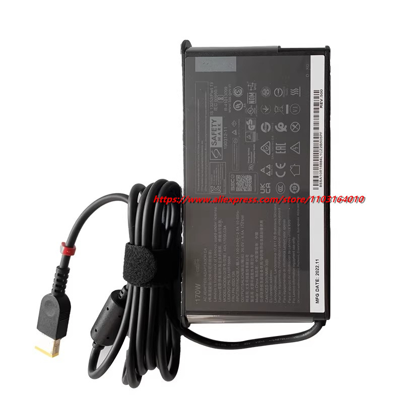 100% 오리지널 170W 20V 8.5A 레노버 씽크 - Laptop Charger 리뷰 및 가격