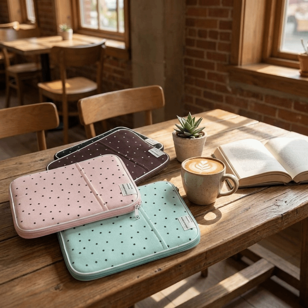 코듀로이 스타 프린트 노트북 슬리브 백 충격 방지 디자 - Laptop Sleeve 리뷰 및 가격