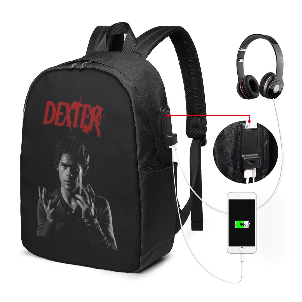 영화 덱스터 모건 배낭 여행 노트북 가방 컴퓨터 대학생 - Laptop Bag 리뷰 및 가격
