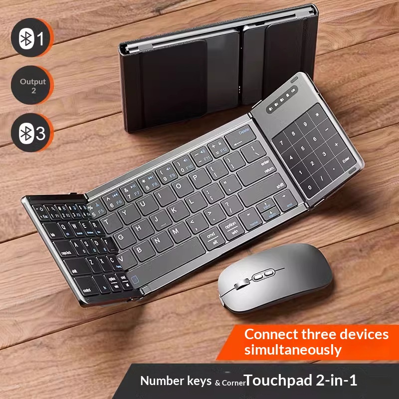 Mengzu Tri Fold 무선 블루투스 키보드(숫자 - Laptop Mouse 리뷰 및 가격